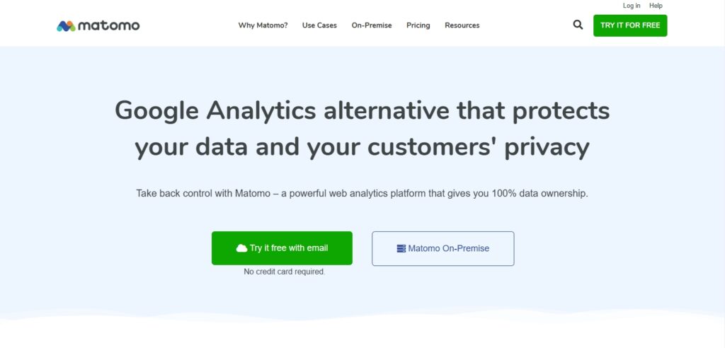 Matomo is one of our favourite alternative tag managers