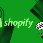 Cute little panda points and Boo's the Shopify logo